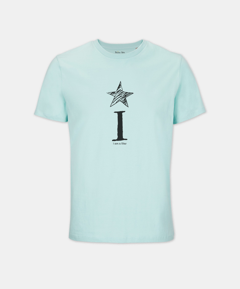 Eu sou uma estrela - Camiseta colorida unissex