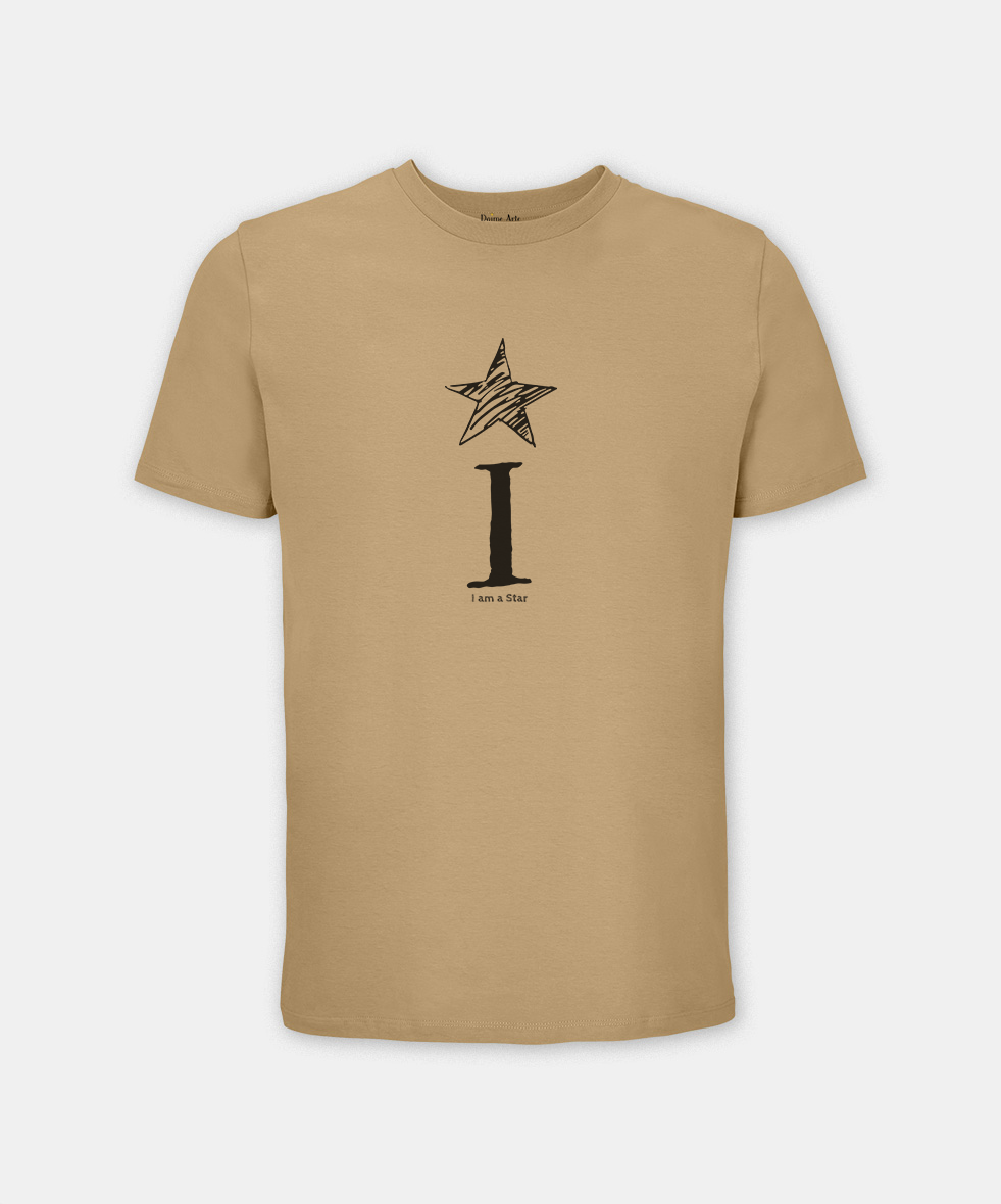 Eu sou uma estrela - Camiseta colorida unissex