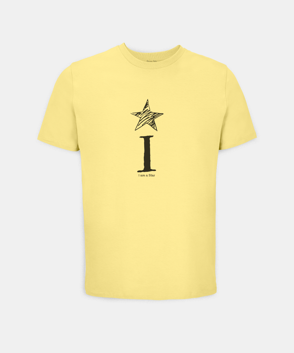 Eu sou uma estrela - Camiseta colorida unissex