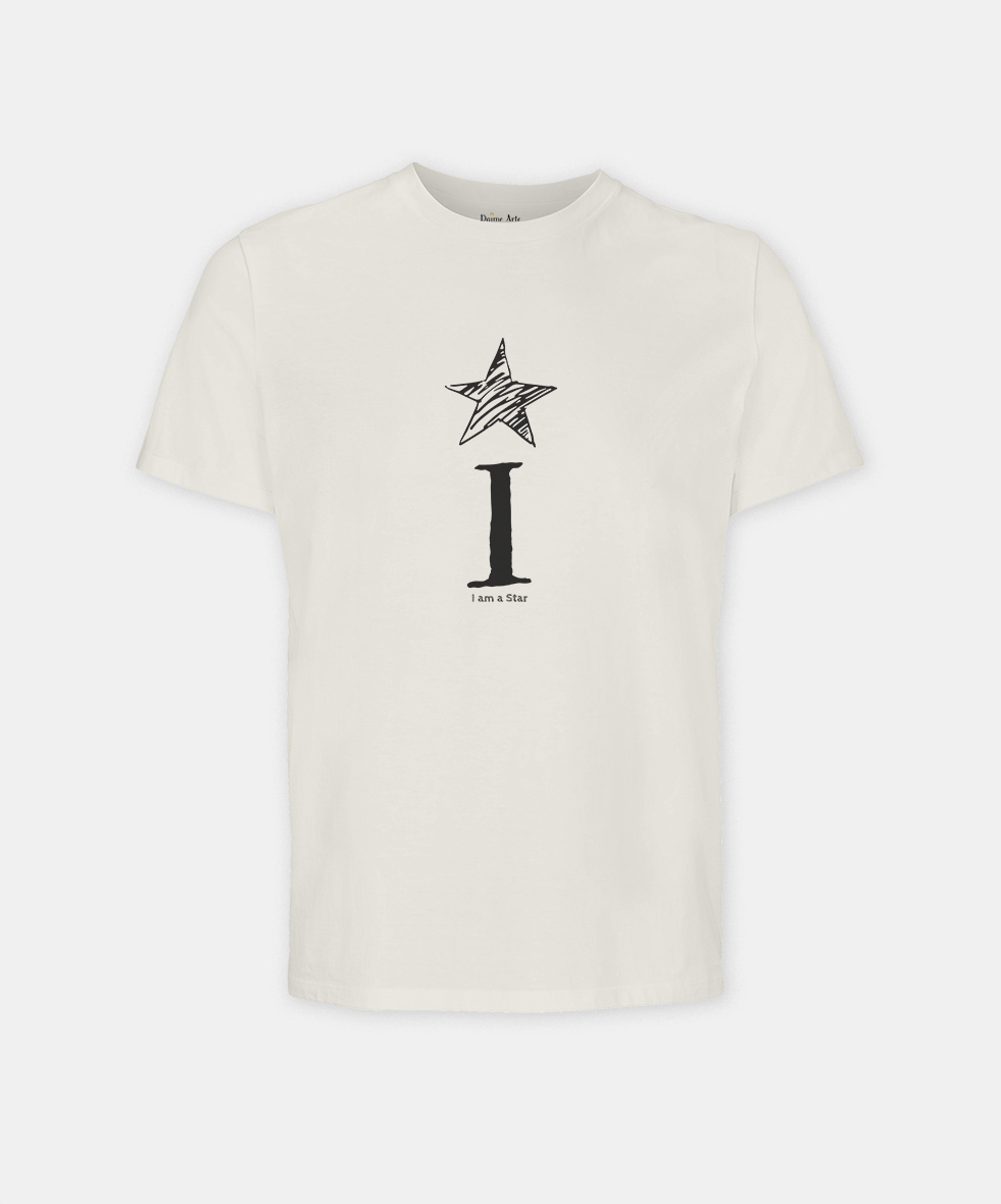 Eu sou uma estrela - Camiseta colorida unissex