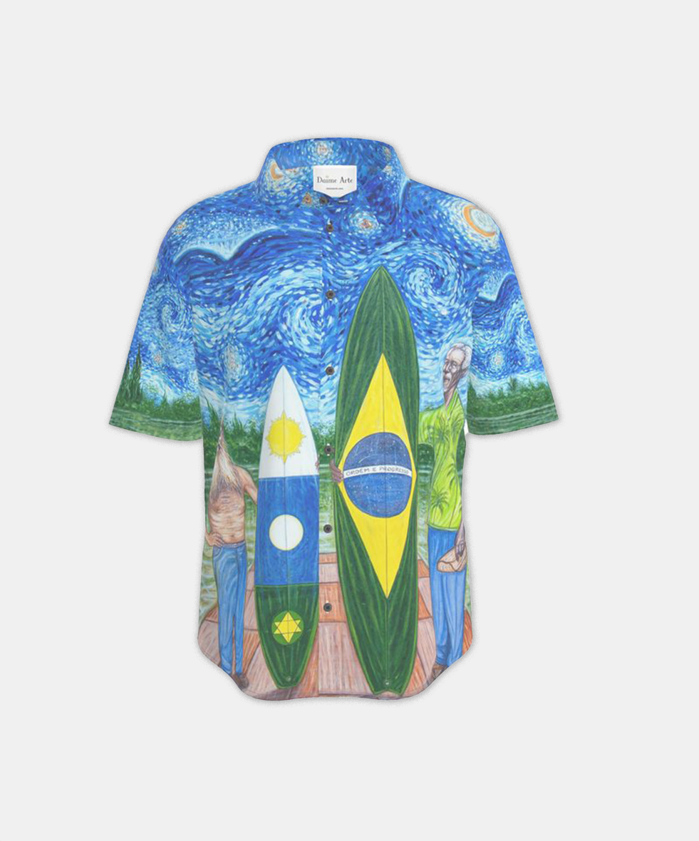 "A nova onda" - Camisa havaiana 