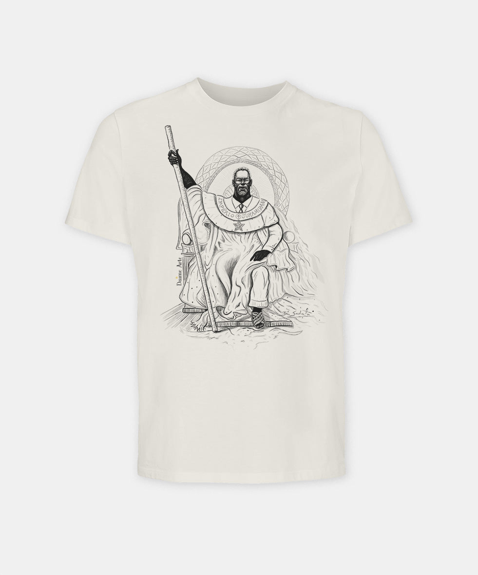 Camiseta "Império Juramidam" - Coleção de cadernos de artista